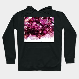 Purple crystal Hoodie